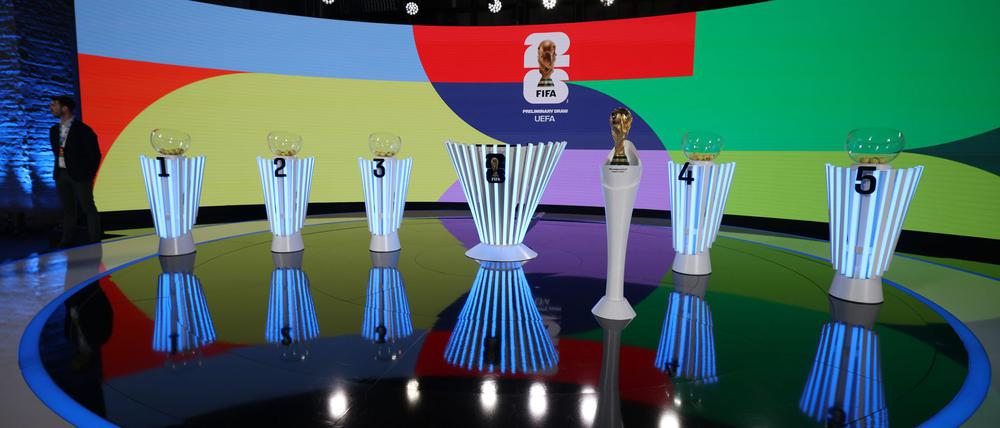 Die Darstellung der Europa-Karte bei der Auslosung der Qualifikation zur WM 2026 sorgt für Ärger in der Ukraine.