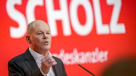 Olaf Scholz möchte noch einmal Bundeskanzler werden.