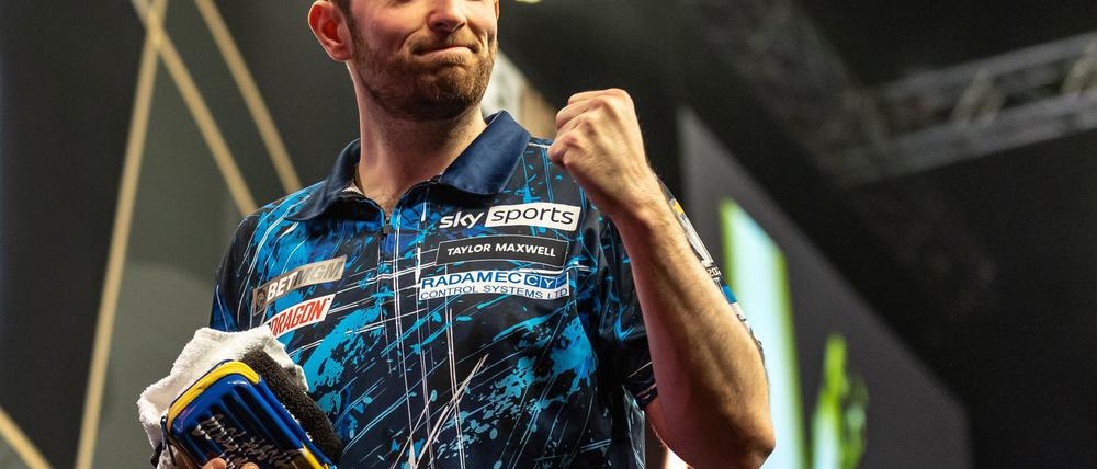 Bejubelt seine Leistung: Luke Humphries.