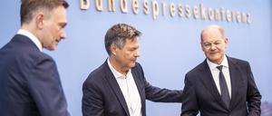 Die Ampel-Minister.