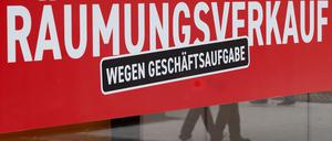 Immer mehr Unternehmen geben auf (Archivbild)
