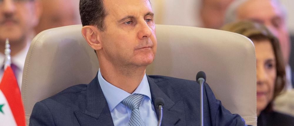 Baschar al-Assad floh nach dem Umsturz in Syrien ins Verbündete Russland.