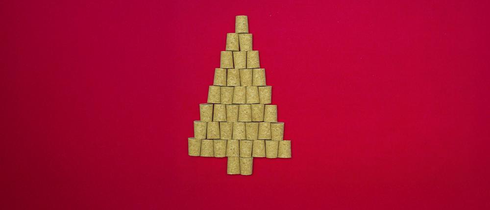 Hintergrund mit Weihnachtsthema.