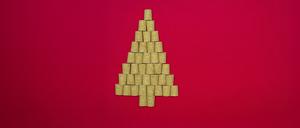 Hintergrund mit Weihnachtsthema.