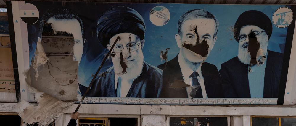 Die Hisbollah und das Assad-Regime gehörten zur sogenannten „Achse des Widerstandes“ des Iran.