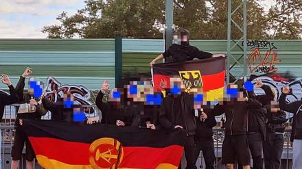 „Deutsche Jugend Zuerst“ aus Halle. 
