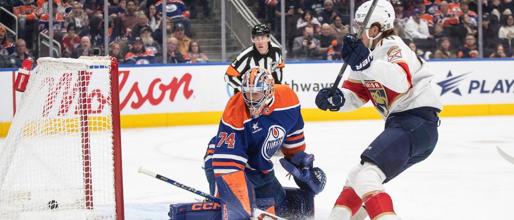 Stuart Skinner kassierte sechs Tore und verlor mit den Edmonton Oilers.