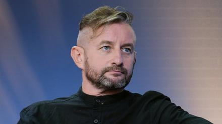 Der Schriftsteller Serhij Zhadan 2022 auf der Frankfurter Buchmesse.