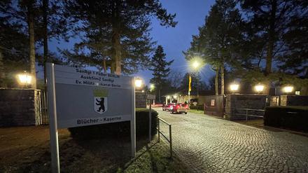 Kaserne Hottengrund Blücher-Kaserne Berlin Kladow Spandau Sanitätsregiment Eingangstor