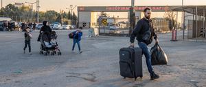 Syrische Migranten in der Türkei.