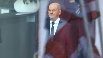 Bundeskanzler Olaf Scholz (SPD).