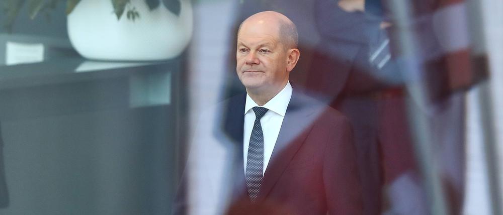 Bundeskanzler Olaf Scholz (SPD).