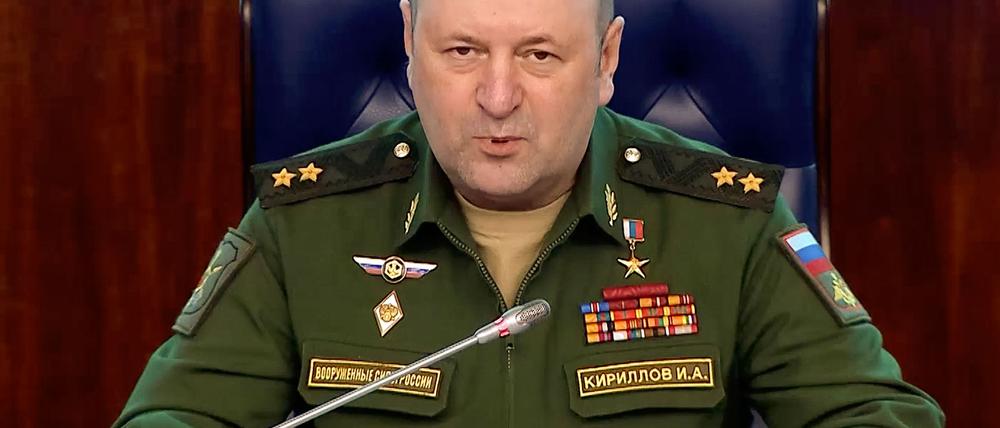 Der russische General Igor Kirillow gehörte zu den bekanntesten Gesichtern des Angriffskrieges gegen die Ukraine.