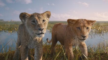 Ziemlich beste Freude, zumindest als Löwenbabys. Taka (links) und Musafa in Disney-Tiermusical „Mufasa: Der König der Löwen“.