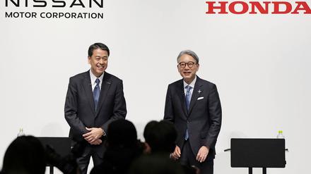 Nissan und Honda erwägen einem Medienbericht zufolge eine Fusion. (Archivbild)  