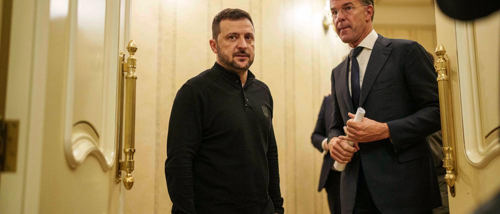 Nato-Generalsekretär Mark Rutte hat zu dem Treffen mit Selenskyj eingeladen. (Archivbild)