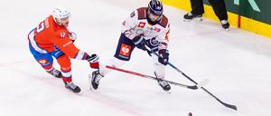 Zach Boychuk (r.) zog mit den Eisbären erneut den Kürzeren.