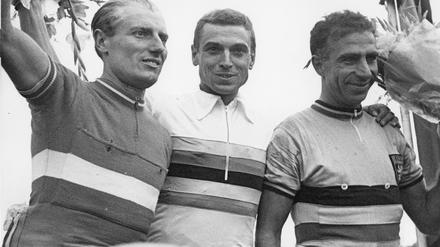 Rik Van Looy (M) wurde der „Kaiser von Herentals“ genannt. 