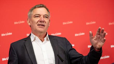 Jan van Aken (Die Linke), Spitzenkandidat für die Bundestagswahl.