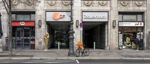 Außenaufnahme des ZDF-Hauptstadtstudios Unter den Linden in Berlin-Mitte.