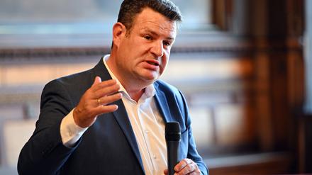 Der Bundesarbeitsminister: Hubertus Heil (SPD).