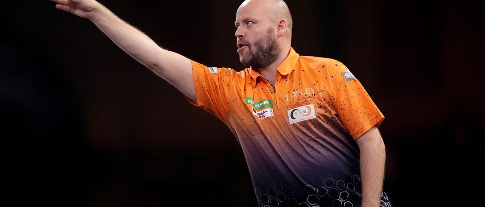 Der Niederländer Christian Kist warf bei der Darts-WM einen perfekten Neun-Darter.