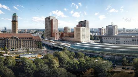 Spandauer Ufer Neubau 2025-2030 Bahnhof Spandau
