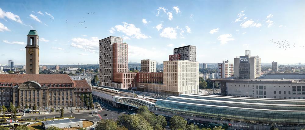 Spandauer Ufer Neubau 2025-2030 Bahnhof Spandau