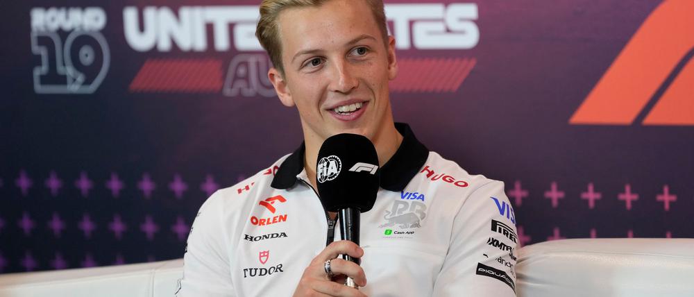 Liam Lawson ist neuer Teamkollege von Max Verstappen bei Red Bull.
