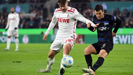 Demme (r.) musste länger aussetzen.