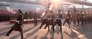Nordkoreanische Soldaten bei einer Parade in Pjöngjang.