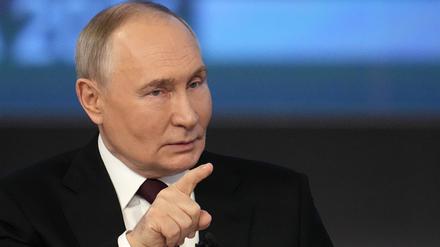 Der russische Präsident: Wladimir Putin.