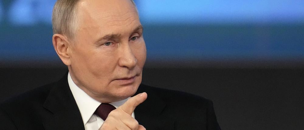 Der russische Präsident: Wladimir Putin.