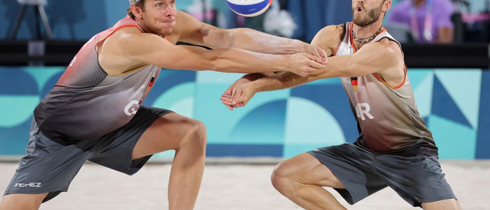 Der Volleyball kann Erfolge vorweisen: Das Beach-Duo Ehlers/Wickler holte in Paris Silber.