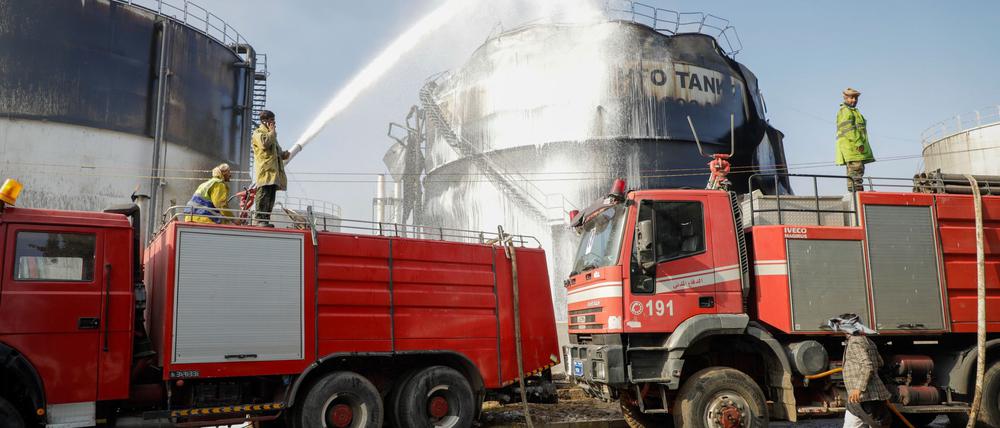 Israel hat Ziele der Huthi-Miliz im Jemen angegriffen, die Israel regelmäßig mit Raketen und Drohnen beschießt.