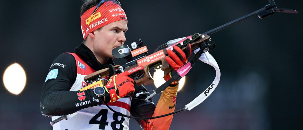 Philipp Horn wird als Vierter im Sprint bester Deutscher.