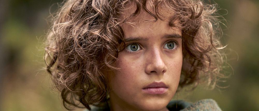 Die Angst im Gesicht: Kerstin Linden als Ronja Räubertochter.