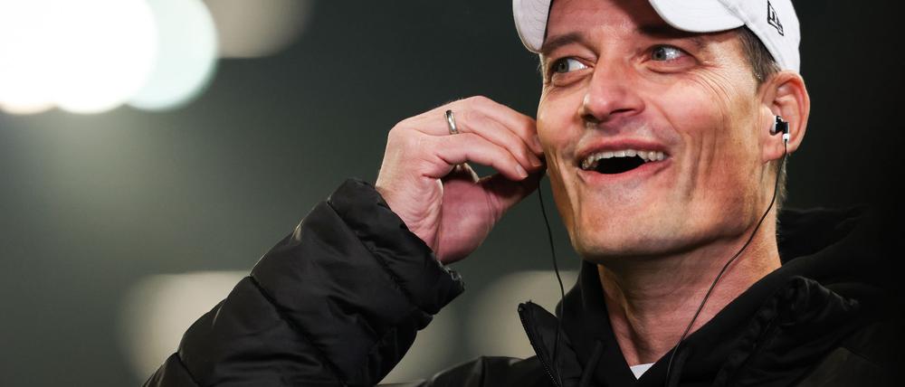 Vor der Rückkehr nach Stuttgart: St. Paulis Trainer Alexander Blessin.