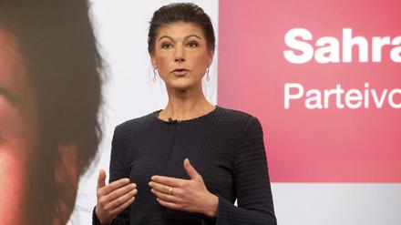 Sahra Wagenknecht, Chefin des BSW. 