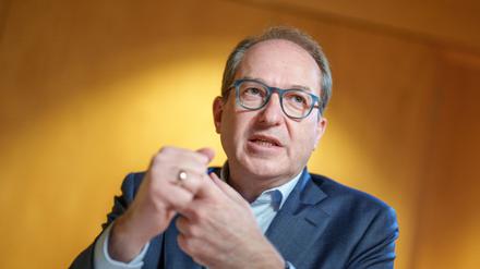 Alexander Dobrindt ist CSU-Landesgruppenchef im Bundestag.