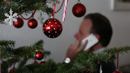 Business-Calls unterm Tannenbaum?
