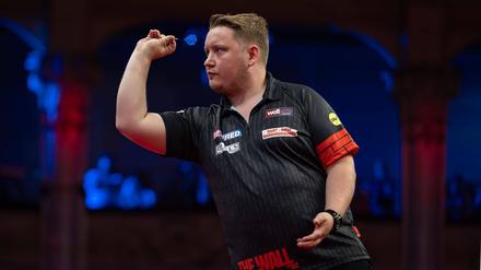 Martin Schindler möchte bei dieser Darts-WM unbedingt in die Runde der letzten 16.