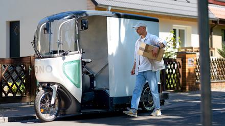 Das Berliner Unternehmen Onomotion stellt Lastenräder mit Elektromotor her, die unter anderem von den Lieferdiensten großer Einzelhändler genutzt werden.