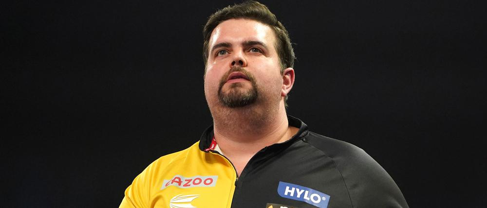 Bei der Darts-WM in London flog Gabriel Clemens in der zweiten Runde raus. 