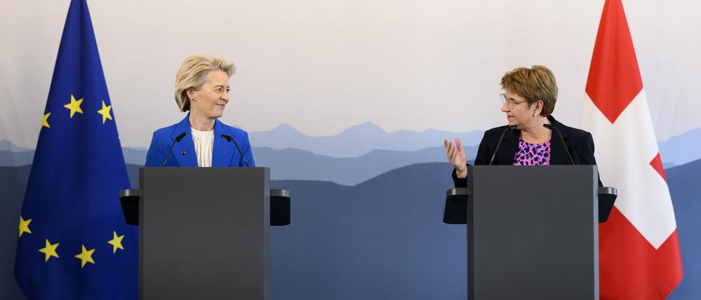 Die EU und die Schweiz haben ihre Kooperationsverhandlungen abgeschlossen.