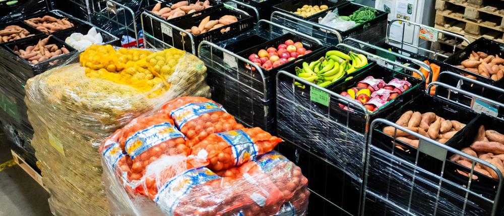 660 Tonnen im Monat verteilt die Berliner Tafel. (Archivbild)