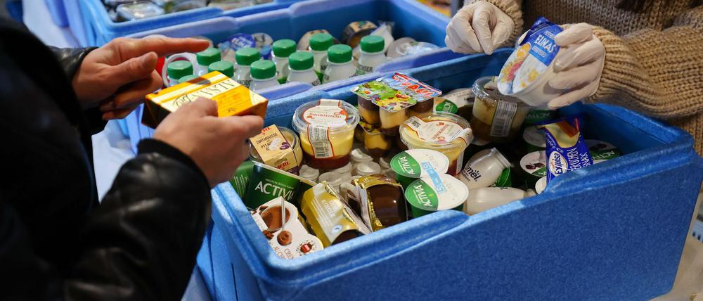 Die Tafeln in Deutschland sind in der Dauerkrise (Archivbild).