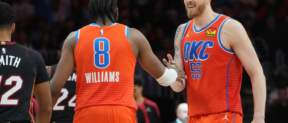 Isaiah Hartenstein erzielte gegen Miami sein nächstes Double-Double.