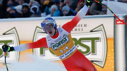 Hatte allen Grund zum Jubel: Marco Odermatt.