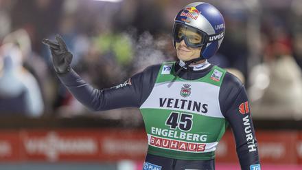Andreas Wellinger hat einen Podestplatz knapp verpasst.